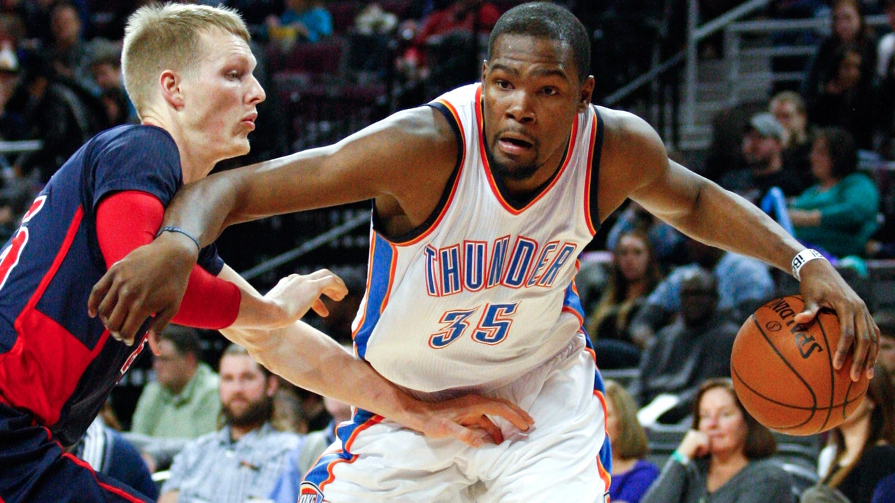 Durant, Thunder hand Pistons 12th straight loss